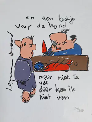 Herman Brood - Een botje voor de hond kopen? Bied vanaf 80!