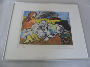 Jan Sierhuis - litho, ZT. 2005 kopen? Bied vanaf 70!