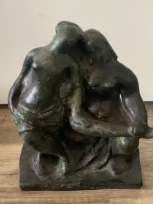 Charlotte van Pallandt - Charlotte van Pallandt Arnhem 1898-1997 Noordwijk Zwei Freundinnen vendu pour 899€ !