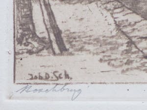 Johan D. Scherft - Boschbrug Den Haag - Ets kopen? Bied vanaf 1!