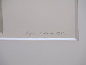 Raymond Mason - Platane - Aquarel kopen? Bied vanaf 400!