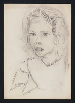 Joe Wols - Potloodtekening, Figuur kopen? Bied vanaf 1!