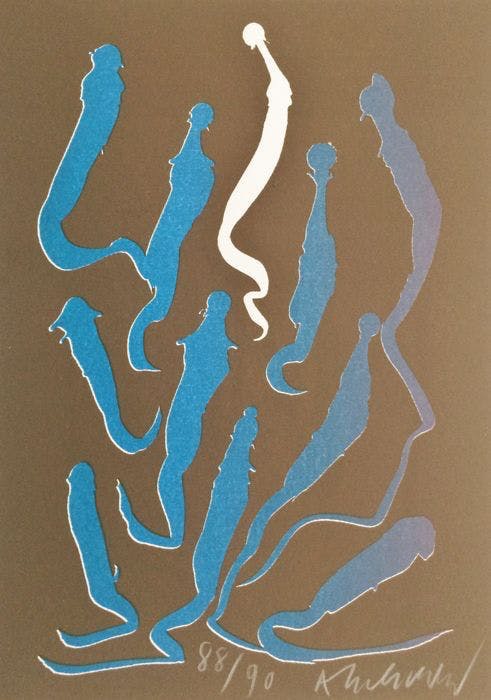 Pierre Alechinsky - Prachtige litho uit de "Tapis et caries" serie kopen? Bied vanaf 250!