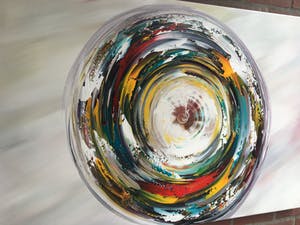 Gena Genadyj - Abstract Circle of life kopen? Bied vanaf 200!