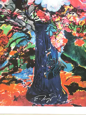 Ernst Fuchs - Bunter Blumenstrauss kopen? Bied vanaf 89!