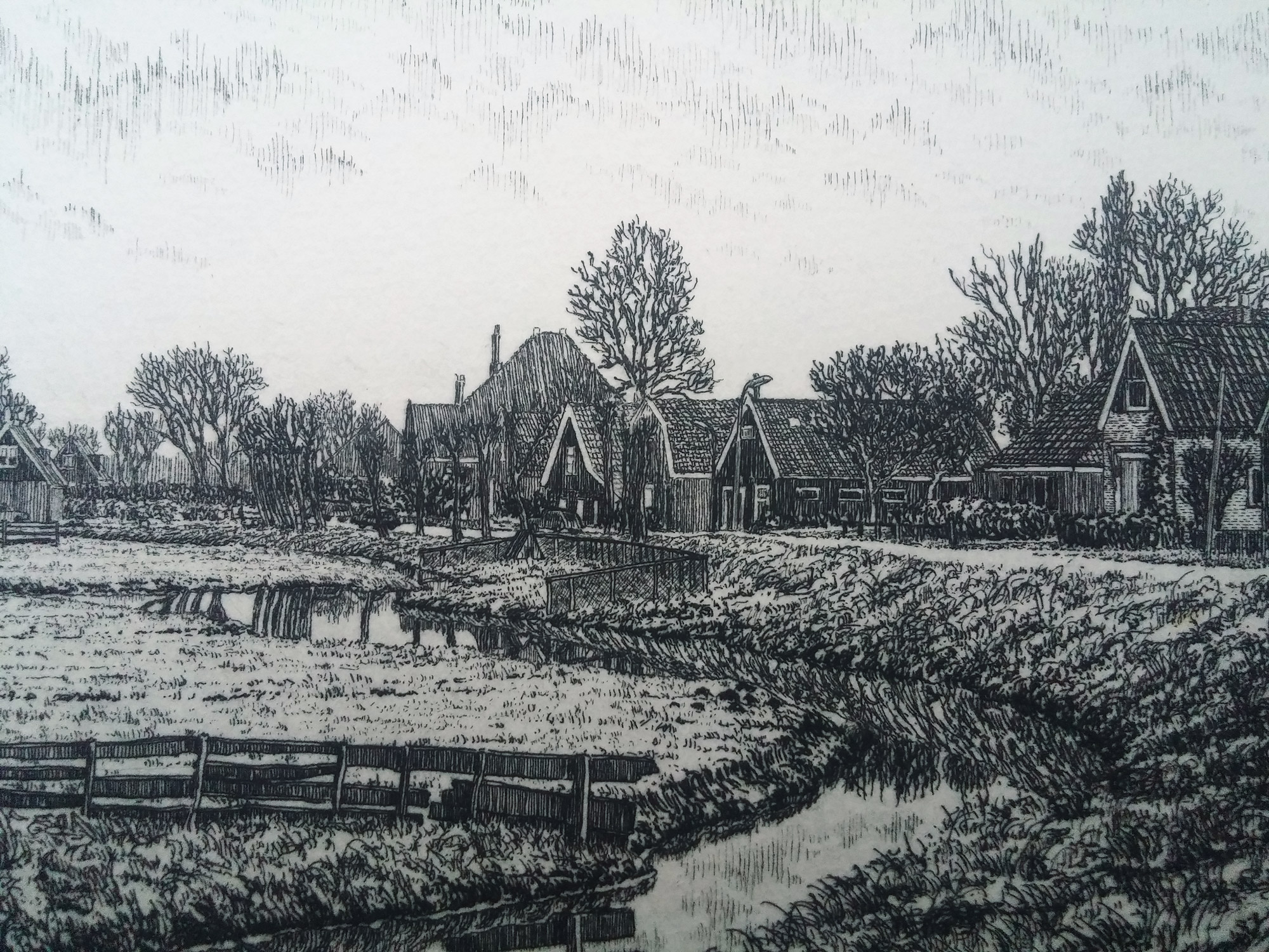 Frans Room - Hobrede (serie Waterland etsen) kopen? Bied vanaf 1!