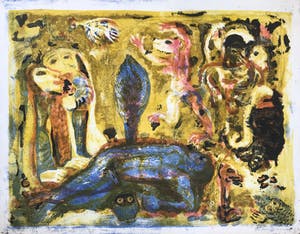 Reidar Magnus - Originele kleurenlitho - 1967 - Gesigneerd - 15/19 kopen? Bied vanaf 65!