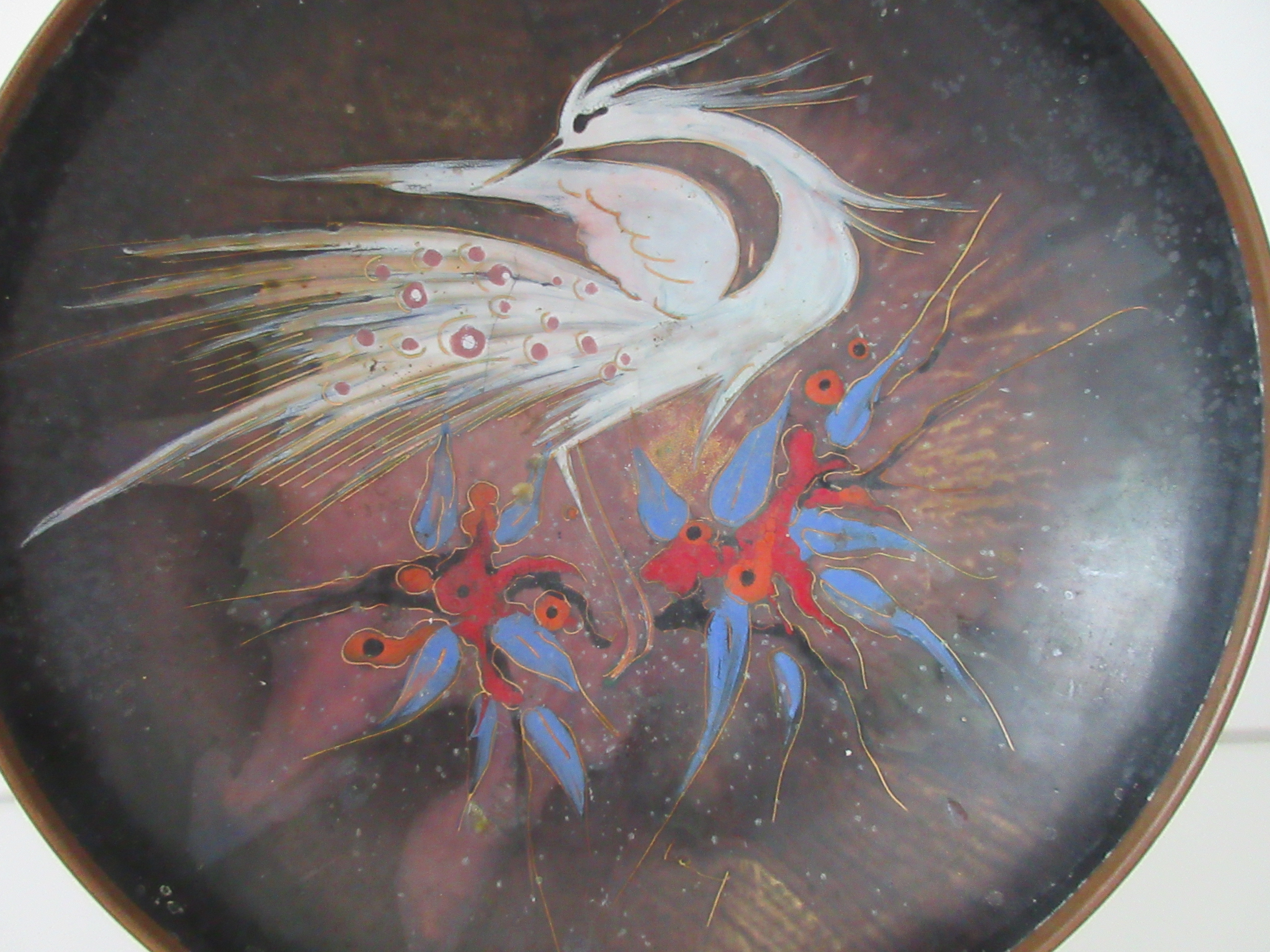 Amp Smit - Kunstemaille koperen bordje van Sagitta Maastricht kopen? Bied vanaf 15!