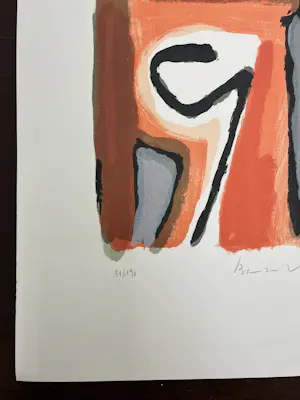 Bram van Velde - Zonder titel - litho in nieuwstaat kopen? Bied vanaf 260!