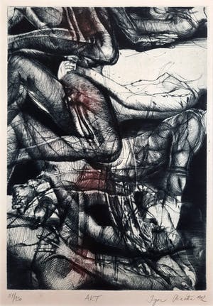 Igor Piacka - Akt 51/130 - ingelijst - 21601 kopen? Bied vanaf 65!