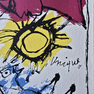 Corneille - Unique - zeefdruk - 1997 kopen? Bied vanaf 59!