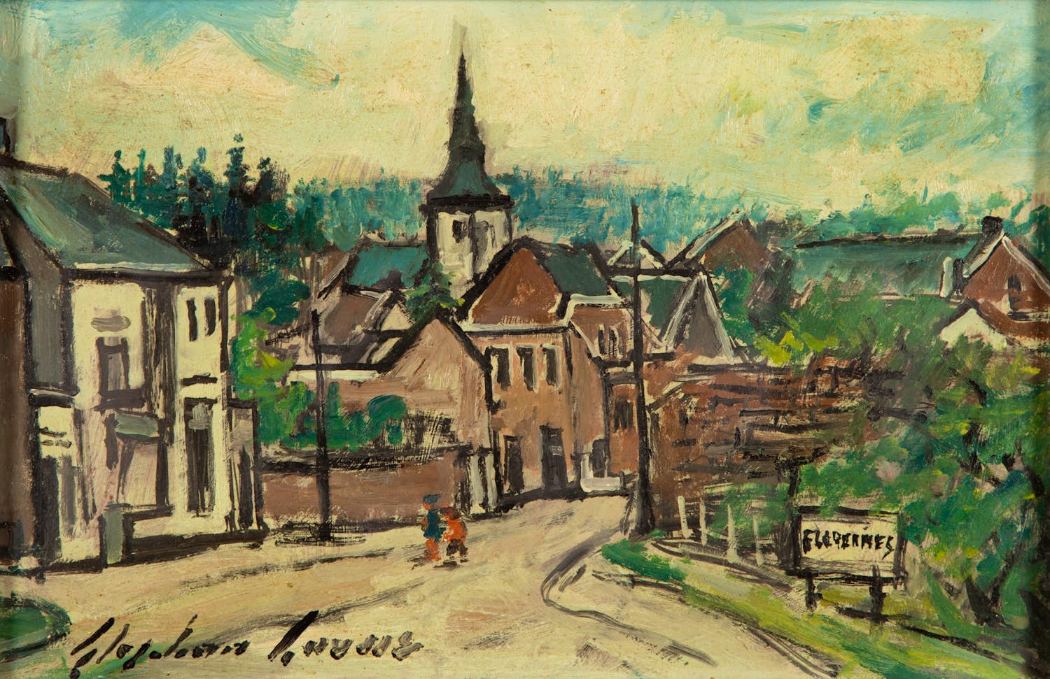 Stephan Gorus - Dorpsgezicht kopen? Bied vanaf 50!