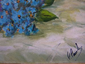 Niet of onleesbaar gesigneerd - Stilleven met asters. kopen? Bied vanaf 1!