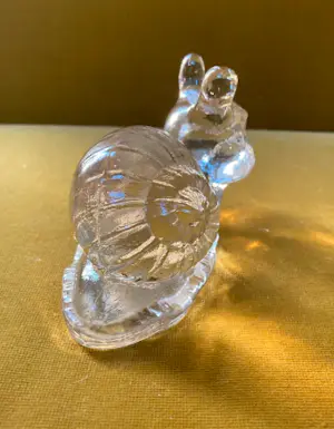 Porzellanfabrik W. Goebel - Goebel Art glas Presse-papier "Smiling snail" – vintage – 1979, collectible kopen? Bied vanaf 25!