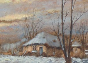 Harry Koolen - Winterlandschap kopen? Bied vanaf 160!