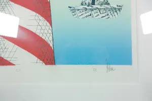 Helmut Böhm - Ets, Lighthouse - Ingelijst kopen? Bied vanaf 30!