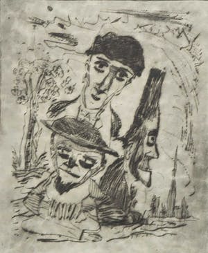 Cor de Wolff - Droge naald op papier, Drie koppen kopen? Bied vanaf 1!