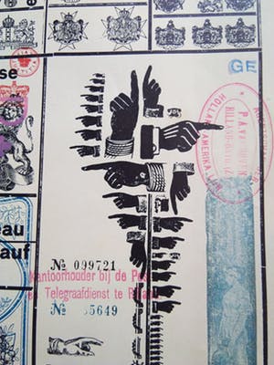 Emile Puettmann - Minipresse Dadaisme /Typografie - Lithografie 1974. kopen? Bied vanaf 10!