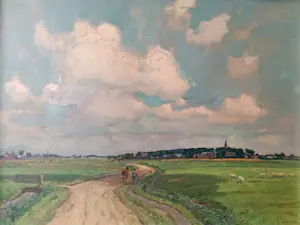 AcheterJohannes Elsinga - Landschap? Enchérissez de 400!