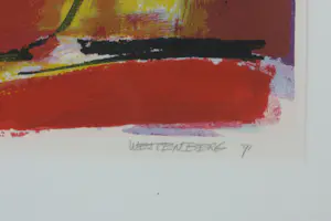 Siebrand Weitenberg - Zeefdruk op papier, A dream to wake up - Ingelijst kopen? Bied vanaf 35!