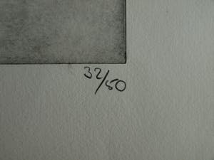 Niet of onleesbaar gesigneerd - Ets , “Magisch Ei” – gesigneerd – nr 32 van 50 ex. kopen? Bied vanaf 10!