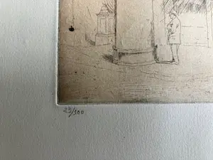 Henri Quittelier - Eglise Saint-Nicolas 1927 23/300 kopen? Bied vanaf 120!