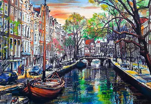 Elva - Amsterdamse gracht kopen? Bied vanaf 60!