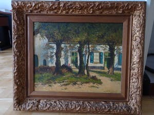 J.H. Wolhoff - Boerderijgezicht met bomen kopen? Bied vanaf 35!