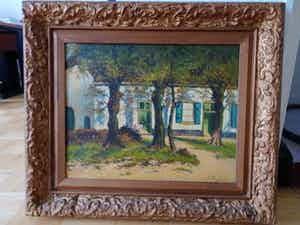 J.H. Wolhoff - Boerderijgezicht met bomen verkocht voor € 35!