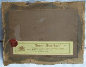 Melchior Fritsch - Aquarel , “An der Schwarza” – 1879 kopen? Bied vanaf 10!