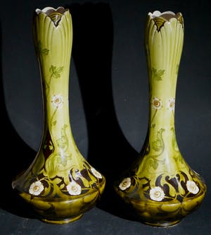 Rudolf Ditmar - twee jugendstil vazen kopen? Bied vanaf 30!