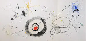 Joan Miro - Uitgave van 'Derrière le Miroir a Publié' met 6 litho's kopen? Bied vanaf 80!