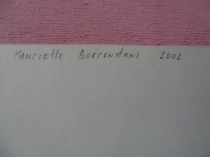 Henriette Boerendans - Houtsnede, titel, 28 Mei. kopen? Bied vanaf 40!