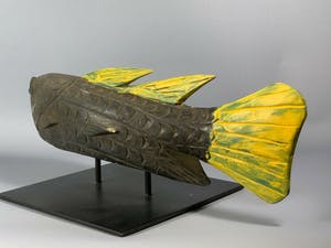 Bobo - 200518 - Old African Bozo fish marionet - Mali kopen? Bied vanaf 55!