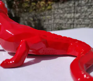 Richard Orlinski - CROCO SPIRIT (RED EDITION) kopen? Bied vanaf 250!