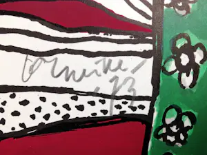 Corneille - Lithografie uit 1973, Handgesigneerd kopen? Bied vanaf 550!