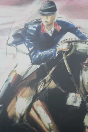 Niet of onleesbaar gesigneerd - Gelimiteerd Aquarel Sport Spring Paard kopen? Bied vanaf 1!