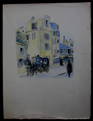 Kees van Dongen - Litho: "La révolte des anges" - 1951 kopen? Bied vanaf 199!