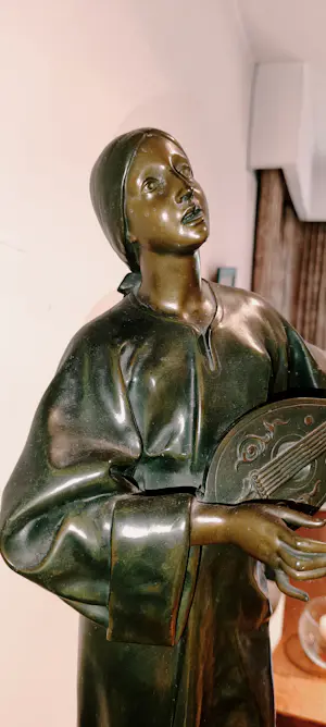 Edmond Lefever - La joueuse de mandoline kopen? Bied vanaf 950!