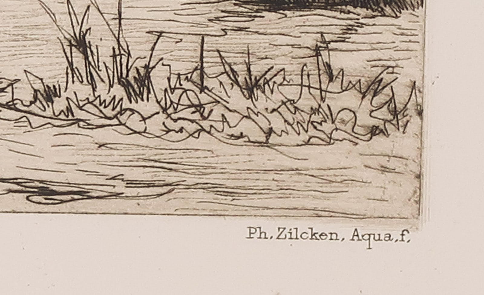 Philip Zilcken - Ets, Landschap met vee, naar schilderij van Jan de Haas kopen? Bied vanaf 1!