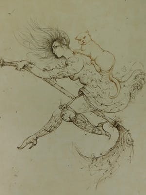 Leonor Fini - La Sorcière sur le Balai kopen? Bied vanaf 40!