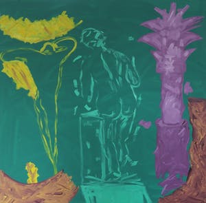 Dieter Hieszerer - Acryl op doek, Statement for a fantasy (Zeer groot) kopen? Bied vanaf 1!