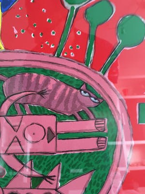 Corneille - Kleurrijke grote Corneille kopen? Bied vanaf 215!