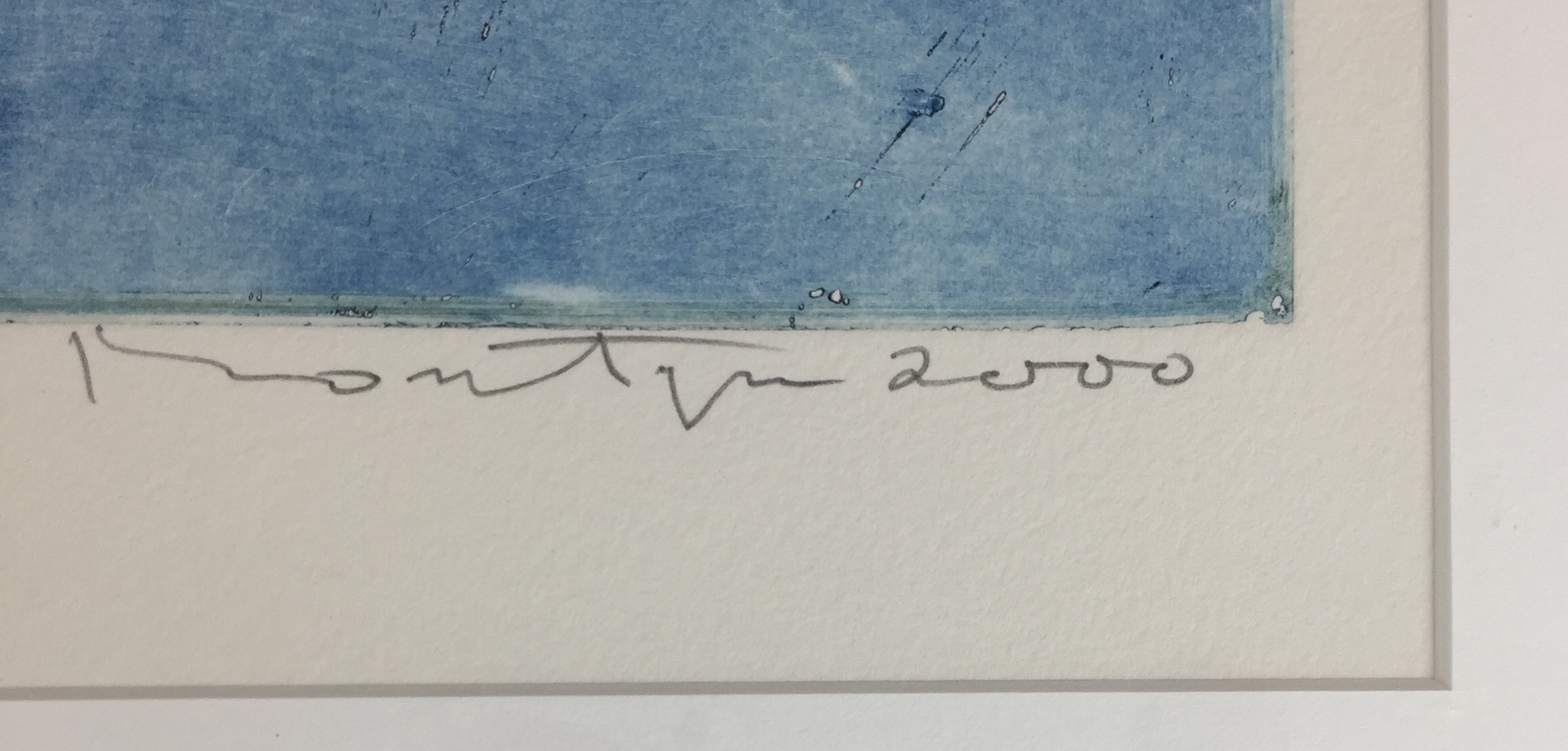 Jan Montyn - kleurenets, 'Les berges du mekong IV', 2000 (INGELIJST) kopen? Bied vanaf 179!