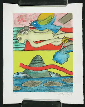 Corneille - Zeefdruk, Zonder titel kopen? Bied vanaf 150!