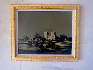 Gerard van Lerven - Burcht in de avond verkauft für € 150!