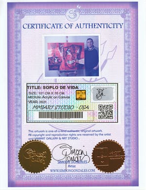 Simeon Gonzales - Soplo de Vida kopen? Bied vanaf 495!