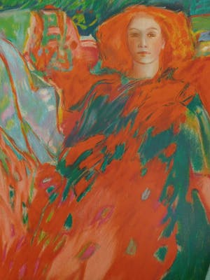 Claudia Steine - Lady in Red I kopen? Bied vanaf 22!