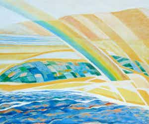 Modi Elias - Landschap 3 verkocht voor € 145!