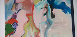 Angelos Tassopoulos - Olieverf op doek, Abstracte compositie - Zeer groot kopen? Bied vanaf 500!